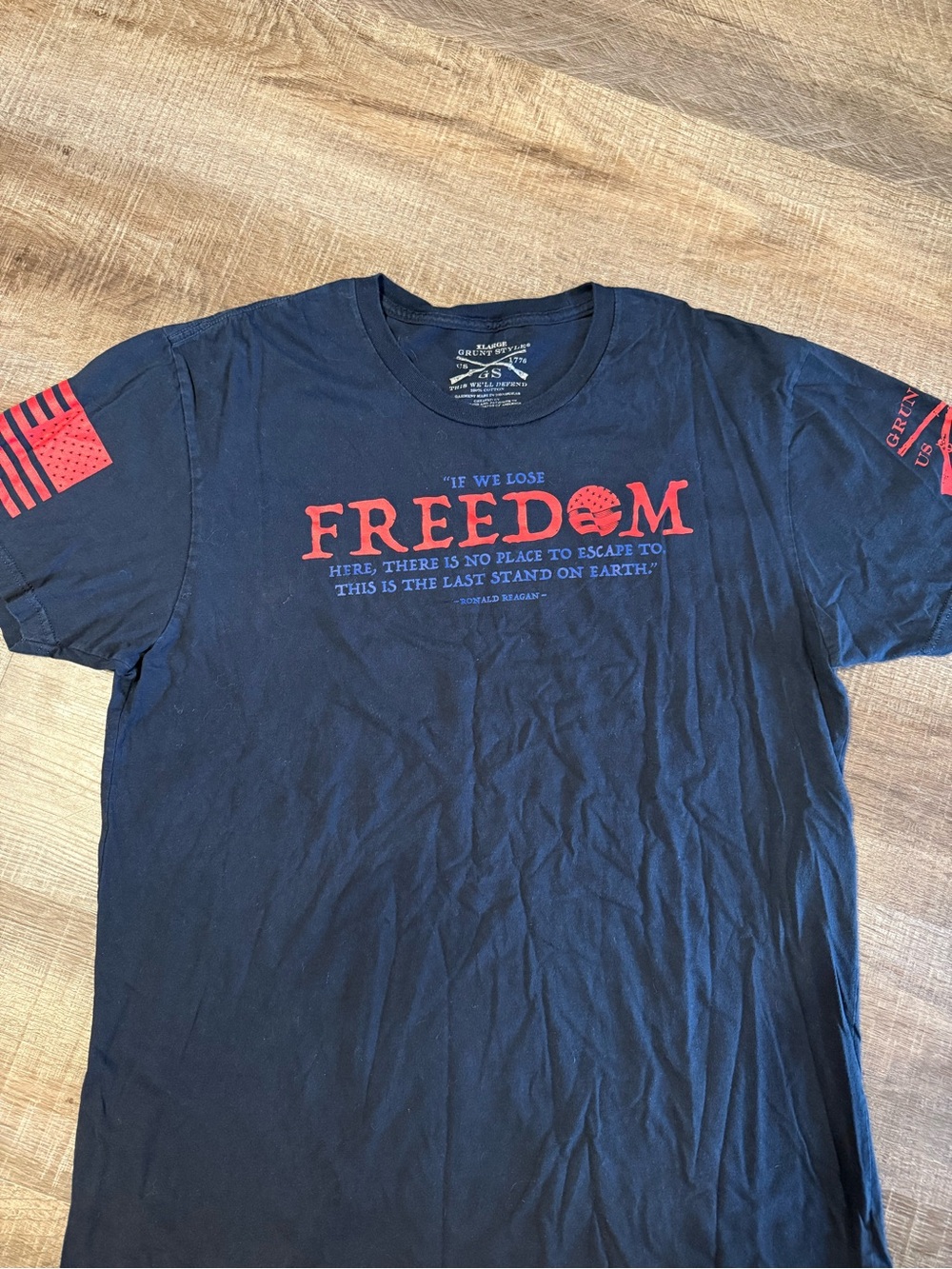 Grunt Style Ronald Reagan Freedom T-Shirt